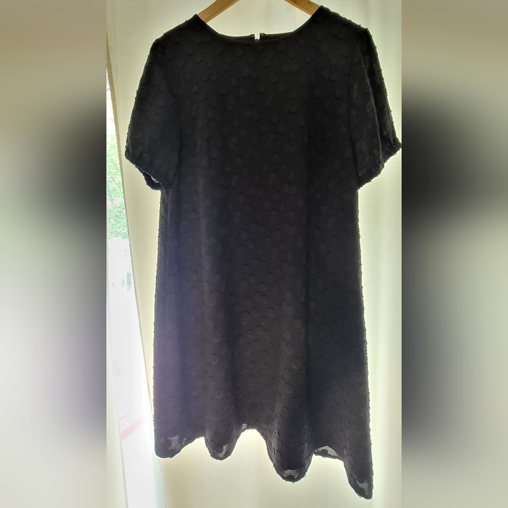 Black mini dress